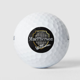 Balles De Golf Scottish Clan MacPherson Personnalisez votre nom