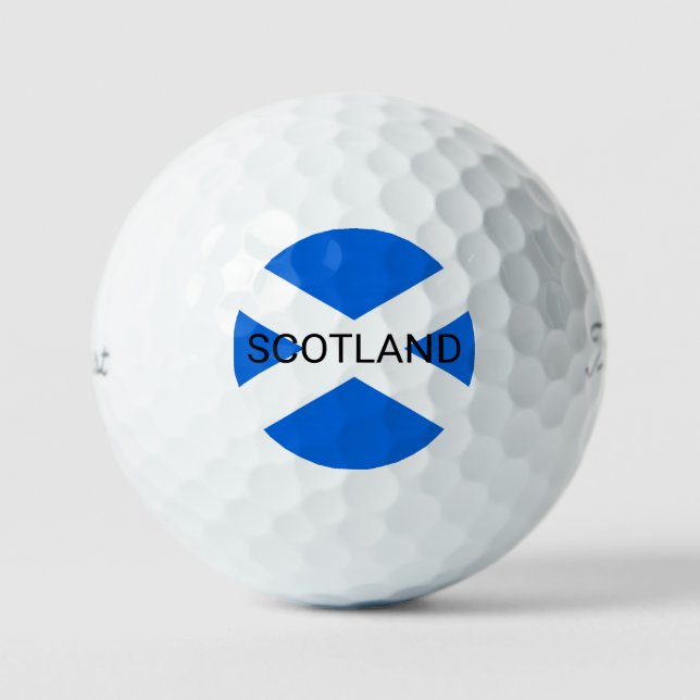 Balles De Golf Scottish Flag Scotland tpv1 gbcn (Recto)