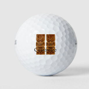 Balles De Golf Sculpture Gold Tiki Thunder_Cove
