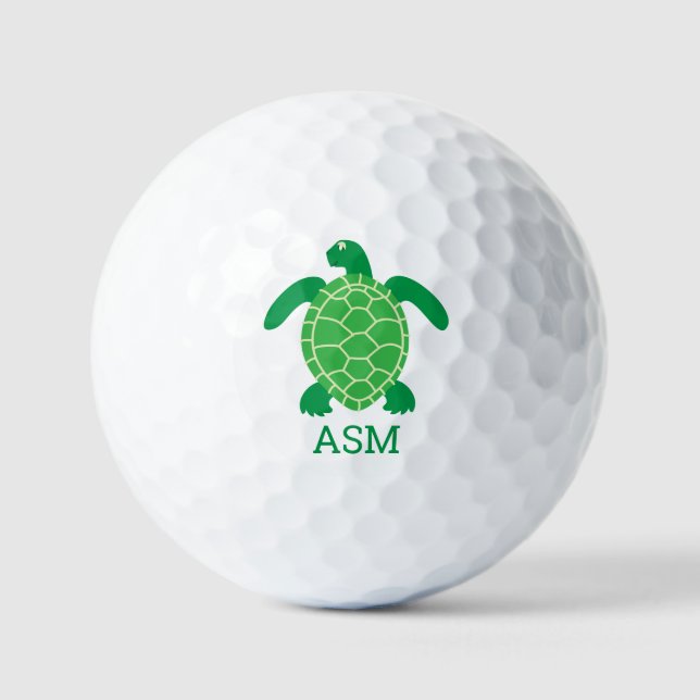 Balles De Golf Sea Turtle Golf Balls (Recto)