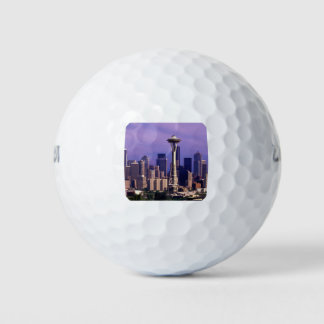 Balles De Golf Seattle Skyline