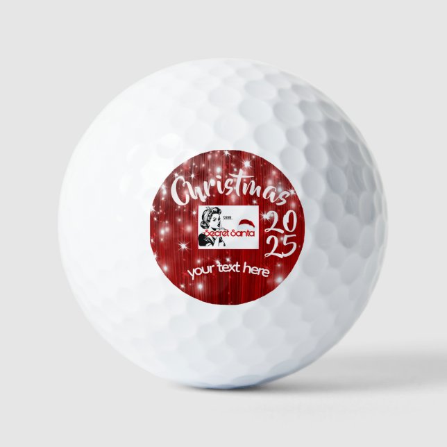 Balles de Golf Secret Santa (Recto)