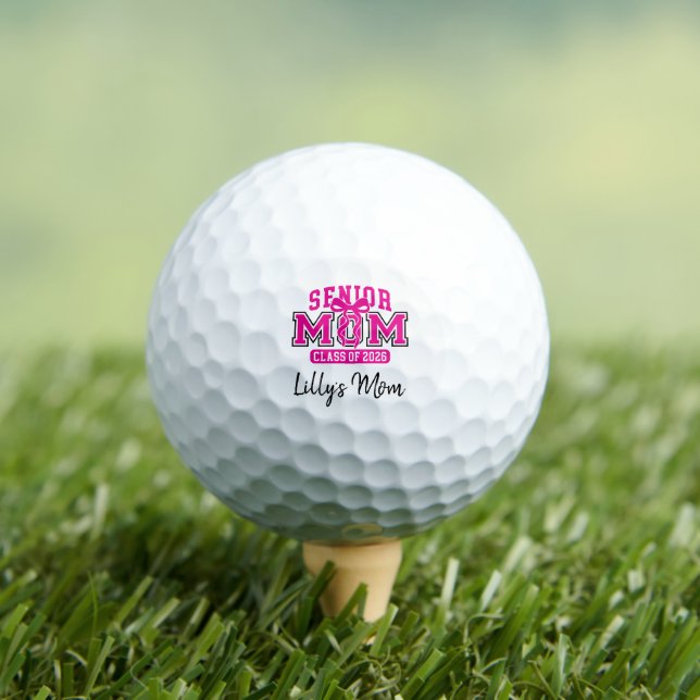 Balles De Golf Senior Mom Class of 2026 (T-shirt Insitu)