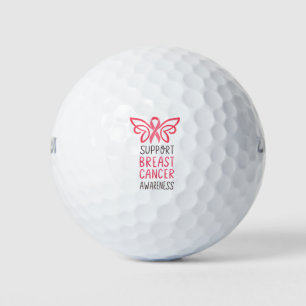 Balles De Golf Sensibilisation au cancer du sein