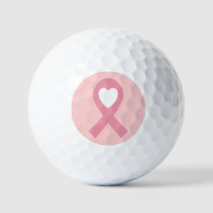 Balles De Golf Sensibilisation au cancer du sein