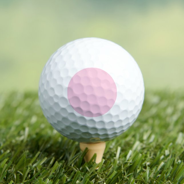 Balles De Golf Sensibilisation au cancer du sein clair rose clair (T-shirt Insitu)