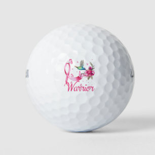 Balles De Golf Sensibilisation au cancer du sein Warrior Hummingb
