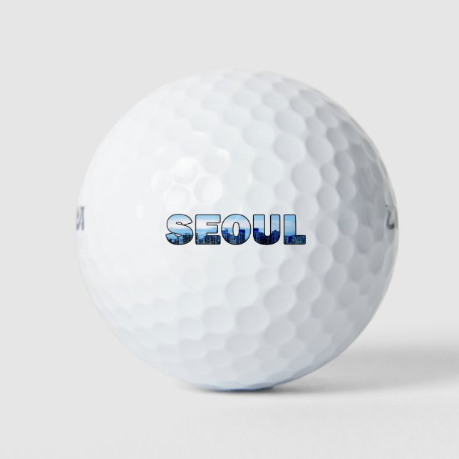 Balles De Golf Séoul Corée du Sud (Devant)
