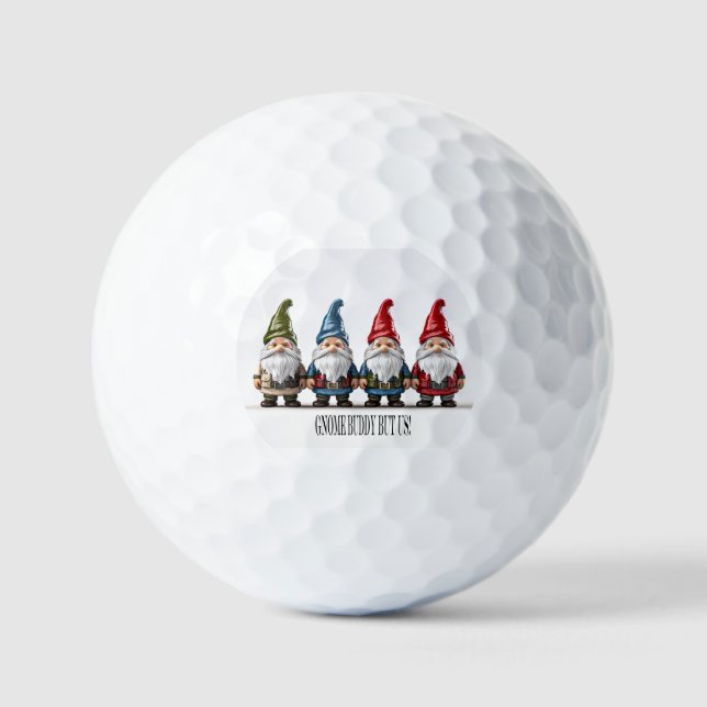 Balles De Golf Série Gnome (Recto)