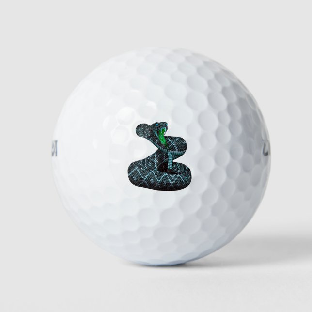 Balles De Golf Serpent (Devant)