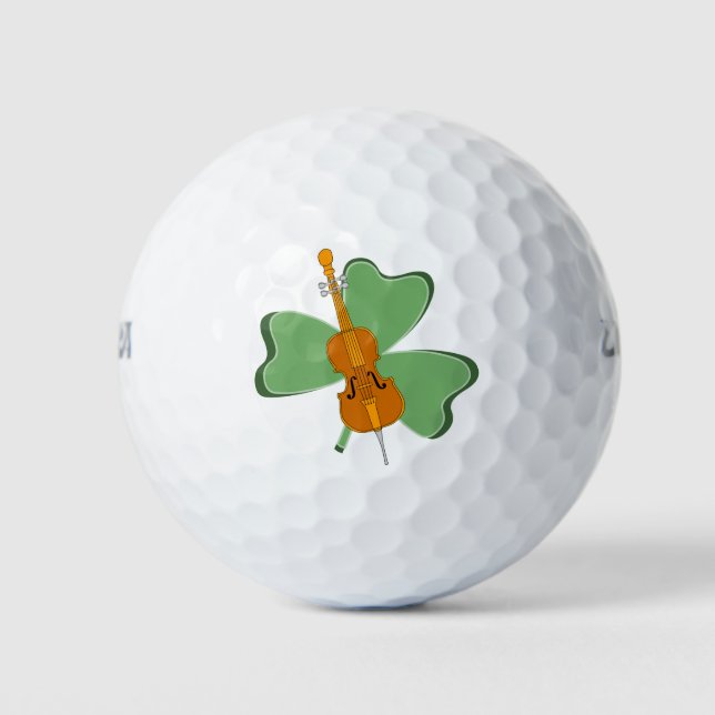 Balles De Golf Shamrock Cello (Devant)