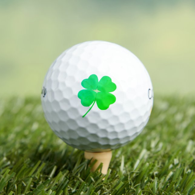 Balles De Golf Shamrock vert irlandais St. Patrick's Day 4Kevin (T-shirt Insitu)