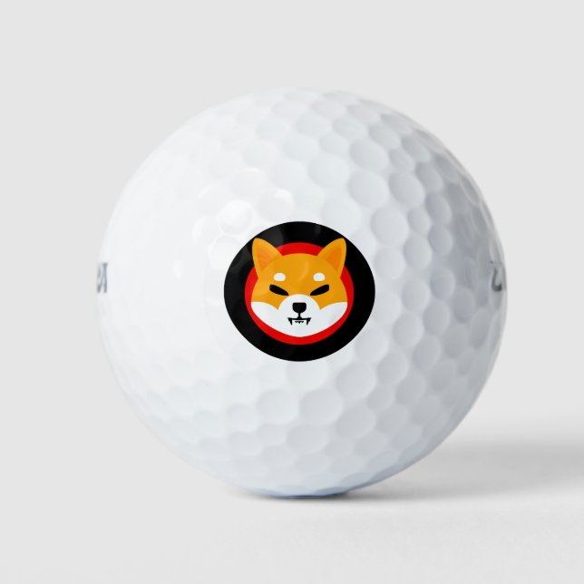 Balles De Golf Shiba Inu (Devant)