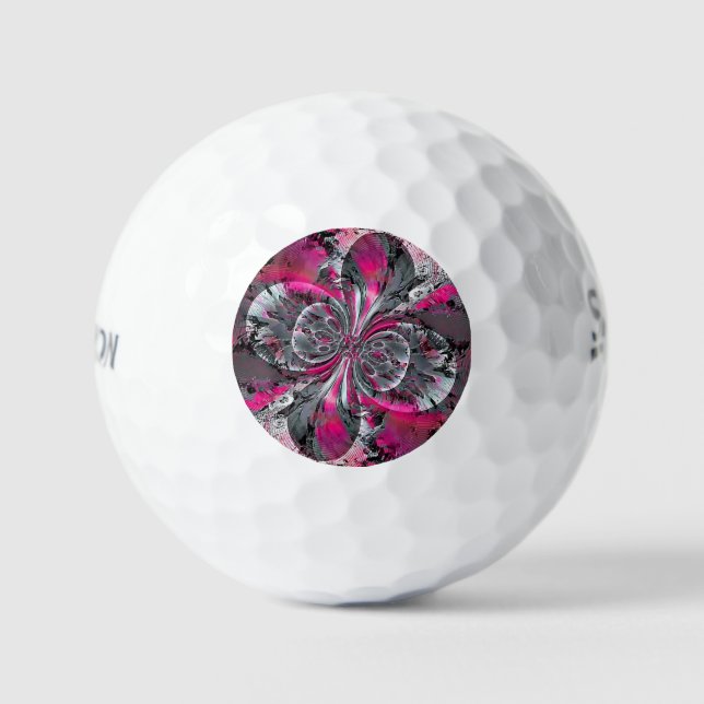 Balles De Golf Signaux mixtes Balls de golf (Recto)
