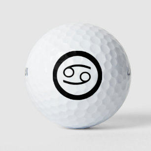 Balles De Golf Signe du zodiaque Cancer Personnalisé