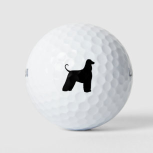 Balles De Golf Silhouette afghane Hound