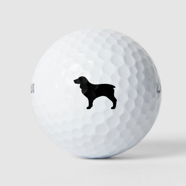 Balles De Golf Silhouette de Boykin Spaniel (Devant)