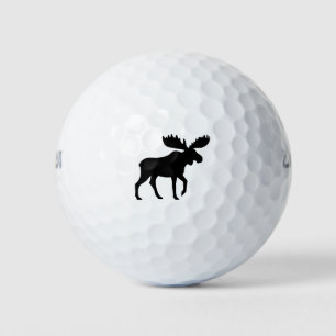 Balles De Golf Silhouette de l'orignal Animaux sauvages