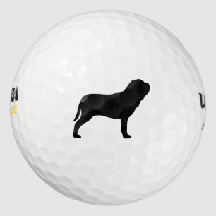 Balles De Golf Silhouette de Mastiff Napolitain