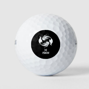 Balles De Golf Silhouette des Poissons