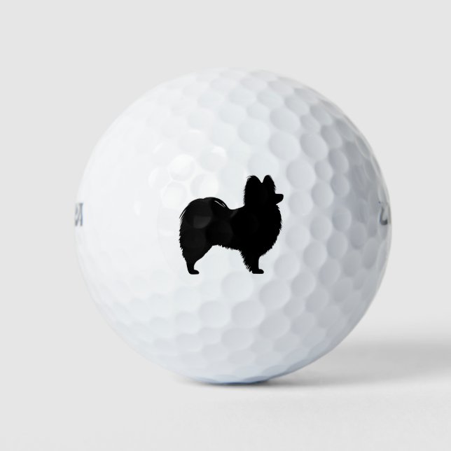 Balles De Golf Silhouette Papillon (Devant)