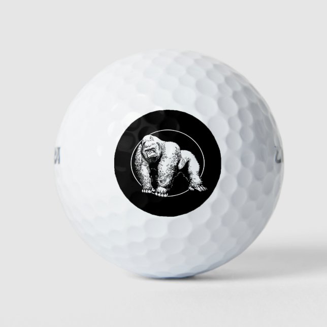 Balles De Golf Silverback II (Devant)