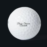 Balles De Golf SIMPLE MINIMAL.CUTIE ADD NAME BABY baby shower Thr<br><div class="desc">Conception</div>
