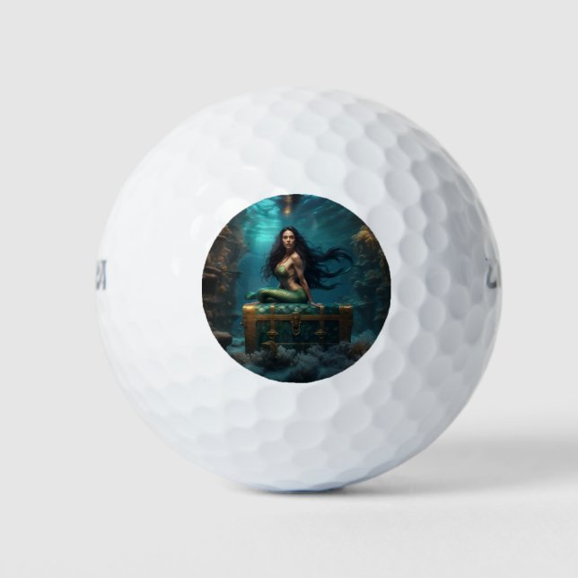 Balles De Golf Sirène (Devant)