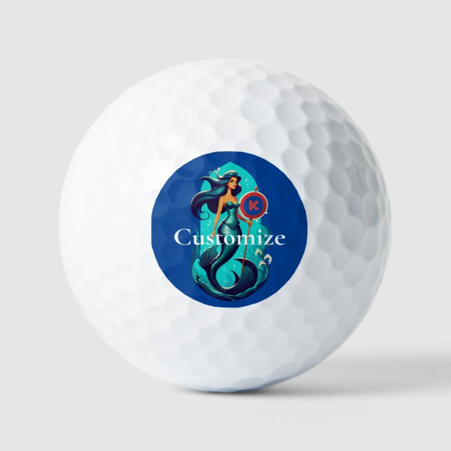 Balles De Golf Sirènes pour Kamala 2024 Thunder_Cove (Recto)