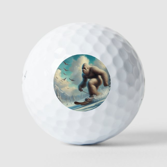 Balles De Golf Ski Bigfoot (Devant)