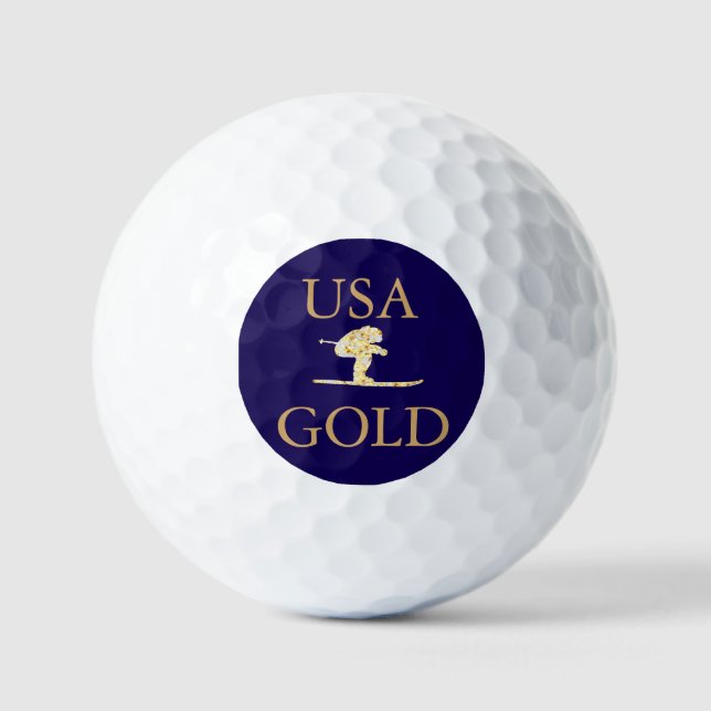 Balles De Golf Skier (Recto)