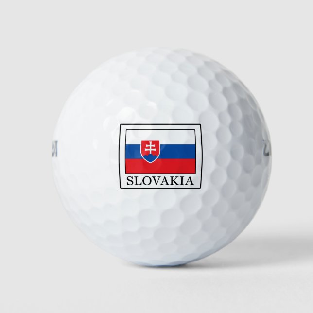 Balles De Golf Slovaquie (Devant)