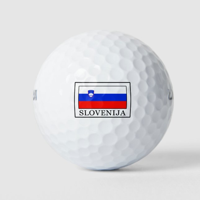 Balles De Golf Slovija (Devant)