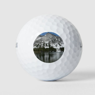 Balles De Golf Snowy Tenaya Lake Yosemite National Park Photo