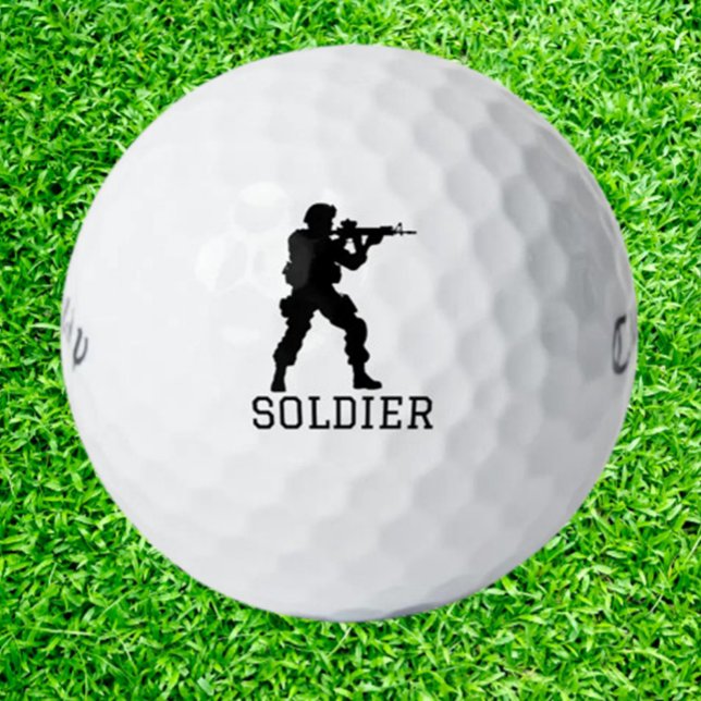Balles De Golf SOLDIER Military Golf Gifts! (From army-themed golf balls to unique presents for active duty or retired soldiers)