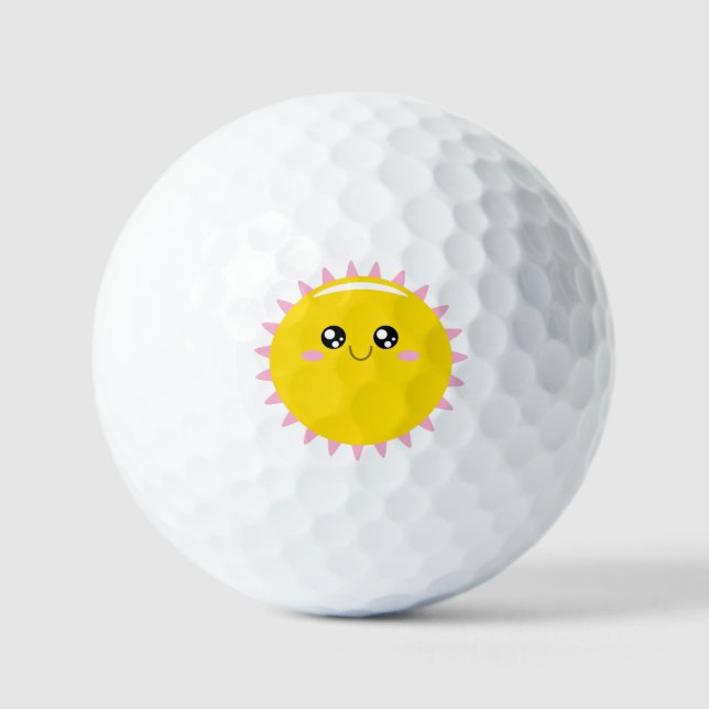 Balles De Golf Soleil (Recto)