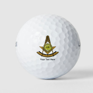 Balles De Golf Soleil masonique