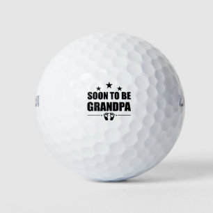 Balles De Golf Soon To Be Grandpa New Grandad Pregnancy Announcem