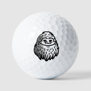 Balles De Golf Souriant Bigfoot - Sasquatch Sighting