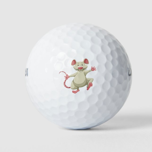 Balles De Golf Souris (Devant)