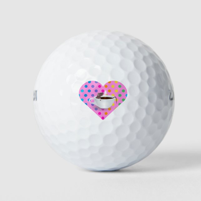 Balles De Golf souris coeur (Devant)