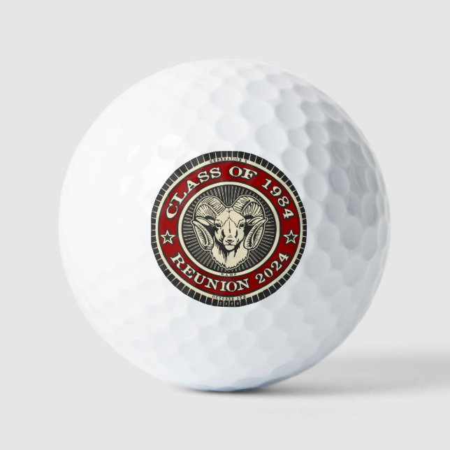 Balles De Golf South Gate High School Class of 1984 - Golf Balls (Recto)
