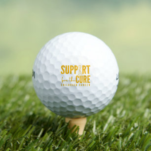 Balles De Golf soutien pour le cancer de l'enfance pour le cure G