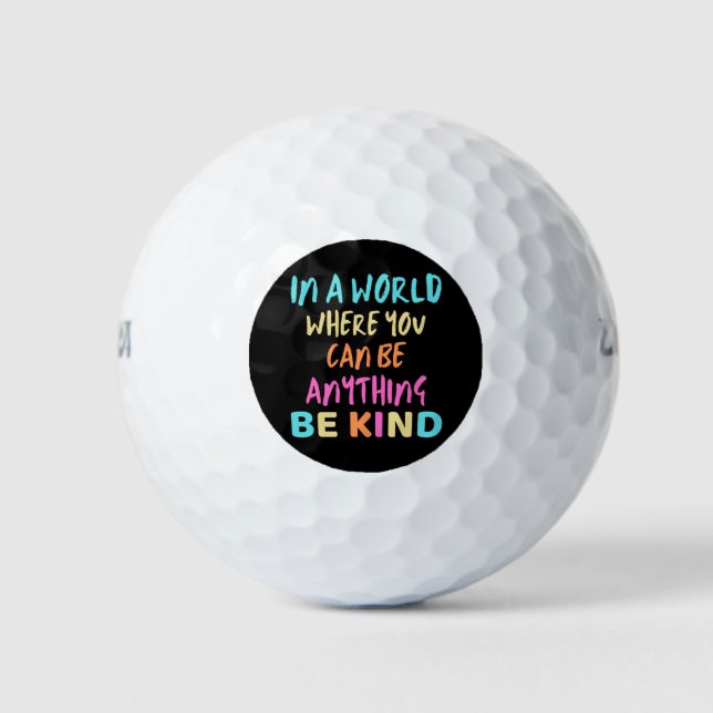 Balles De Golf Soyez gentil (Devant)