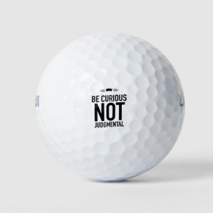 Balles De Golf Soyez noir curieux