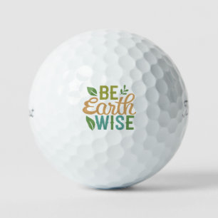 Balles De Golf Soyez Terre Sage