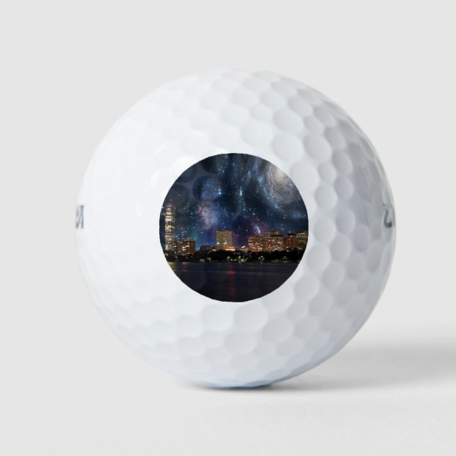 Balles De Golf Spacey Boston (Devant)
