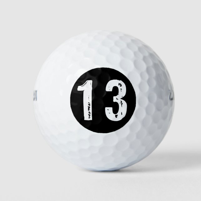 Balles De Golf Sport numéro 13 (Devant)