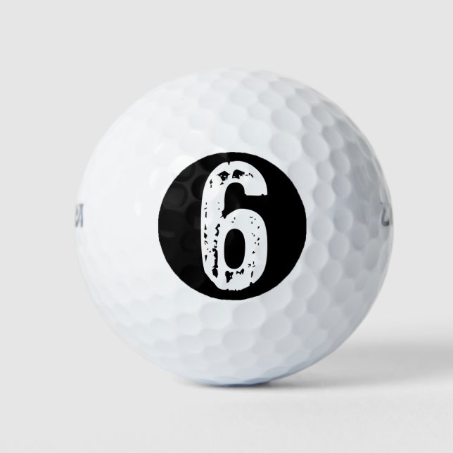 Balles De Golf Sport numéro 6 (Devant)