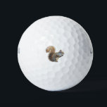 Balles De Golf Squirrel Cutie<br><div class="desc">Squirrel Cutie est une illustration de peinture à l'aquarelle de l'artiste Irina Sztukowski.</div>